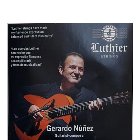 Luthier LU-35SC Комплект струн для классической гитары, средне-сильное натяжение, карбон,