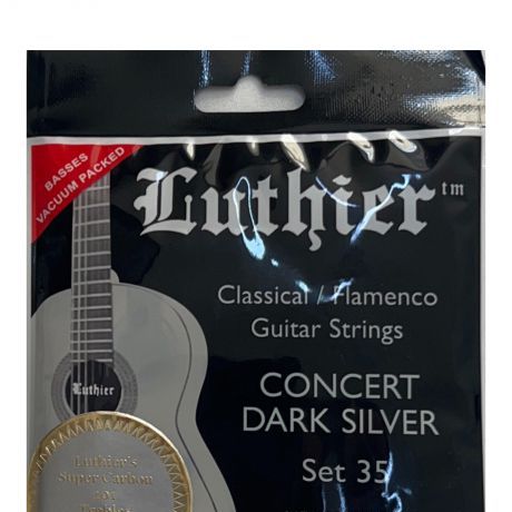 Luthier LU-35SC Комплект струн для классической гитары, средне-сильное натяжение, карбон,