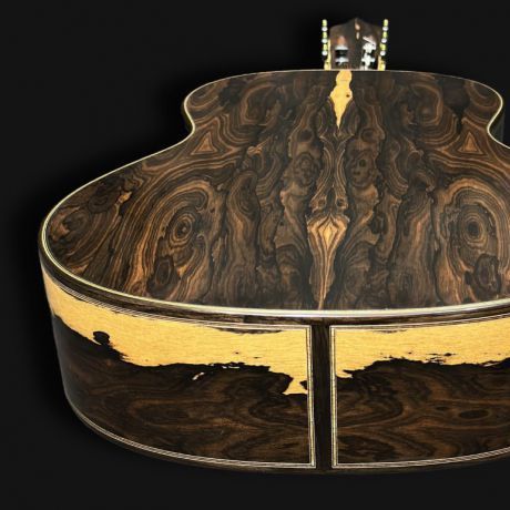 Мастеровая гитара А. Блинова 2026 Ziricote Double top. Продано!