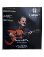 Luthier LU-50SC Комплект струн для классической гитары, сильное натяжение, карбон,