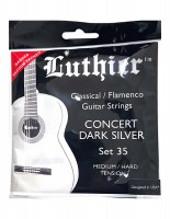 Luthier LU-35 Комплект струн для классической гитары, средне-сильное натяжение